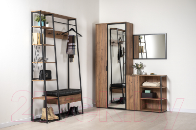 Тумба в прихожую Mobi Гранд 16.222 (дуб крафт табачный)