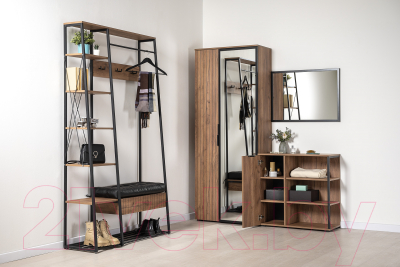 Тумба в прихожую Mobi Гранд 16.222 (дуб крафт табачный)