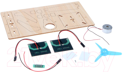 Конструктор электромеханический Эврики Солнечный ветряк / 5351697