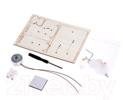 Конструктор электромеханический Эврики Электрогенератор / 7464620