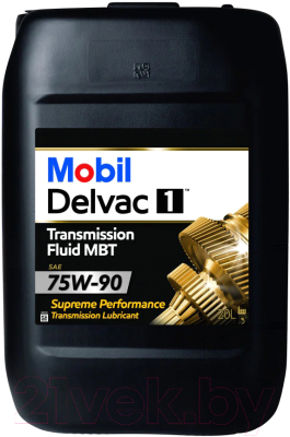 Трансмиссионное масло Mobil Delvac 1 Transmission Fluid MBT 75W90 / 153793 - фото