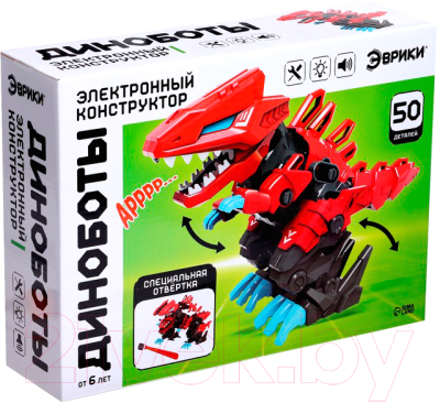 Конструктор электромеханический Эврики Тираннозавр / 6962617 - фото