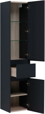 Шкаф-пенал для ванной Aquanet Бруклин 35 / 310138