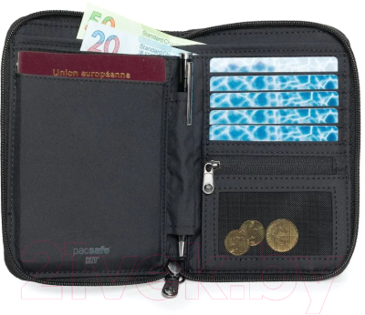 Портмоне Pacsafe Rfidsafe Compact Travel Organizer / 11020100