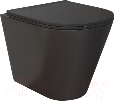 Унитаз подвесной Grossman GR-4477BMS (с сиденьем) - фото