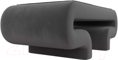 Журнальный столик Лига Диванов Волна (велюр серый)