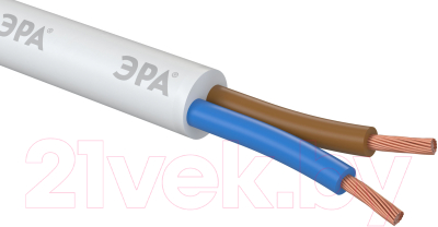 Провод силовой ЭРА ПВС 2х1.5мм2 / Б0058810 - фото