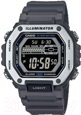 Часы наручные мужские Casio MWD-110H-8B - фото
