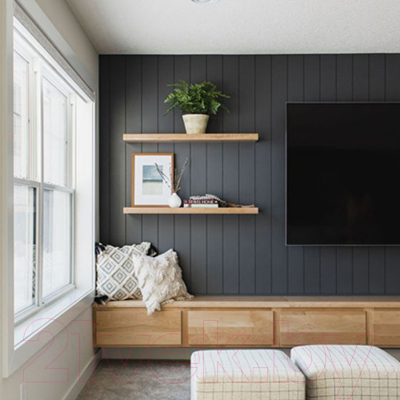 Полка Millwood Скрытого монтажа 40x24 (дуб золотой Craft)