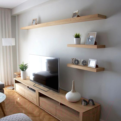 Полка Millwood Скрытого монтажа 40x24 (дуб золотой Craft)