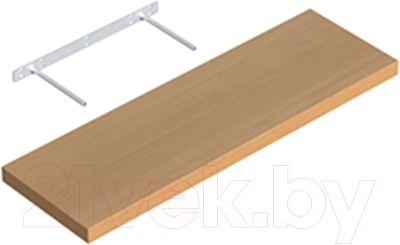 Полка Millwood Скрытого монтажа 80x24 (дуб золотой Craft)