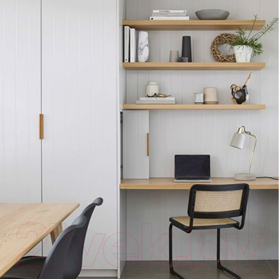 Полка Millwood Скрытого монтажа 80x24 (дуб золотой Craft)