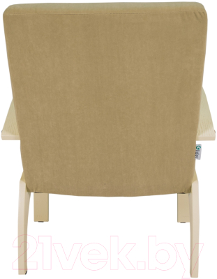 Кресло мягкое Мебелик Денди шпон