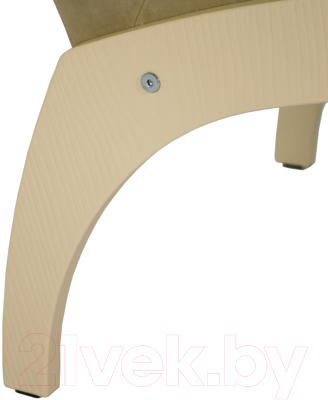 Кресло мягкое Мебелик Денди шпон