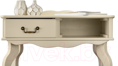 Консольный столик Мебелик Берже 21 (слоновая кость)