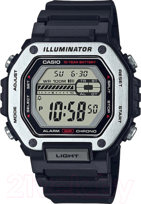 Часы наручные мужские Casio MWD-110H-1A - фото