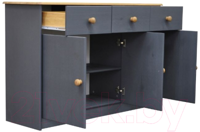 Тумба Dipriz Ром 3 дверки 3 ящика Д.10026.3