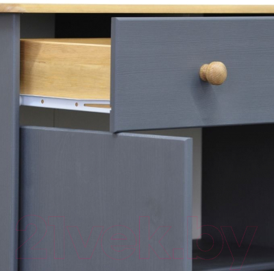 Тумба Dipriz Ром 3 дверки 3 ящика Д.10026.3