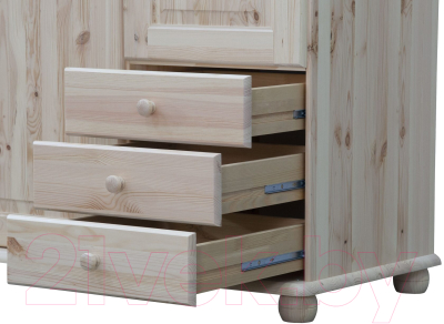 Шкаф Dipriz 6001 Д.70002.2 (лак/антик)