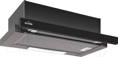 Вытяжка скрытая Elikor Slide 50П-430 / 211924 (черный/черный) - фото