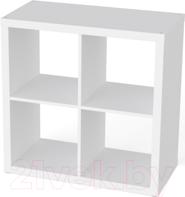 Полка Mio Tesoro Фора 4 (белый) - фото