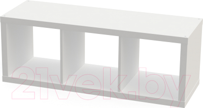 Полка Mio Tesoro Фора 3 (белый) - фото