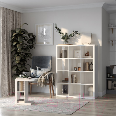 Стеллаж Mio Tesoro Фора 12 (белый)