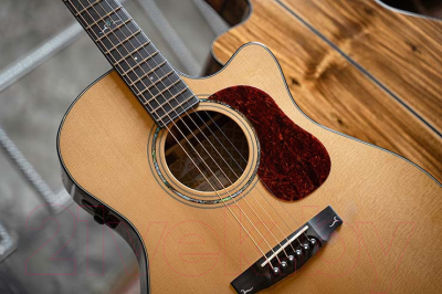 Электроакустическая гитара Cort Gold-OC6-Bocote-WCASE-NAT