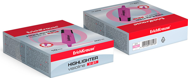 Текстовыделитель Erich Krause Visioline V-21 / 56912