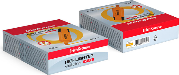 Текстовыделитель Erich Krause Visioline V-21 / 56913