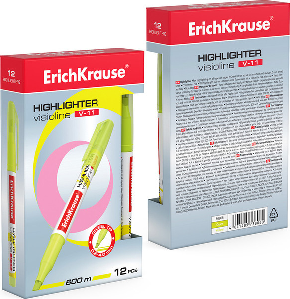 Набор маркеров Erich Krause Visioline V-11 / 56905