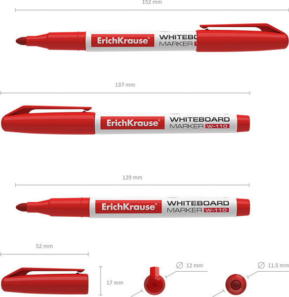 Маркер для доски Erich Krause W-110 / 56917