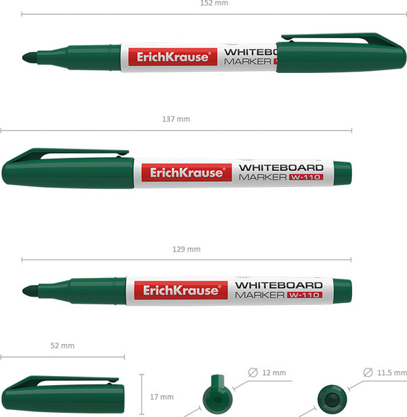 Маркер для доски Erich Krause W-110 / 56918