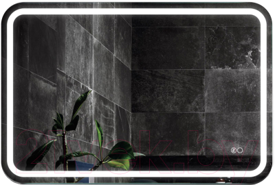 Зеркало Алмаз-Люкс Bissau 8060sh-6 (с подсветкой) - фото