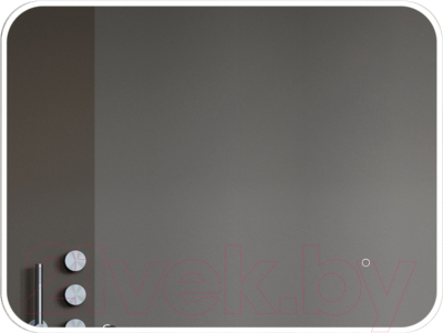 Зеркало Алмаз-Люкс Milan 8060s-4 (с подсветкой) - фото