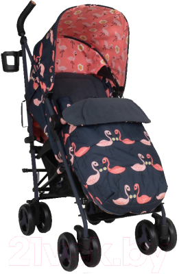 Детская прогулочная коляска Cosatto Supa 3 (Pretty Flamingo) - фото