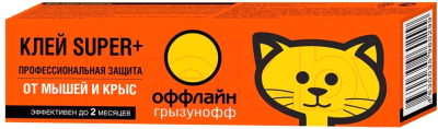 Средство для борьбы с вредителями Грызунофф Клей Super Plus От грызунов и насекомых - фото