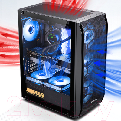 Корпус для компьютера Ginzzu GL180