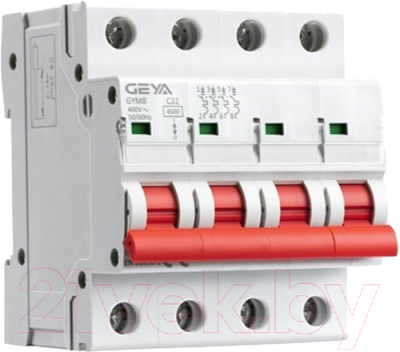 Выключатель автоматический Geya GYM8-3P-6C - фото