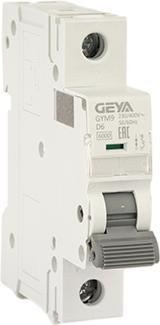 Выключатель автоматический Geya GYM9-1P-6D - фото