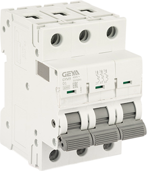Выключатель автоматический Geya GYM9-3P-1D - фото