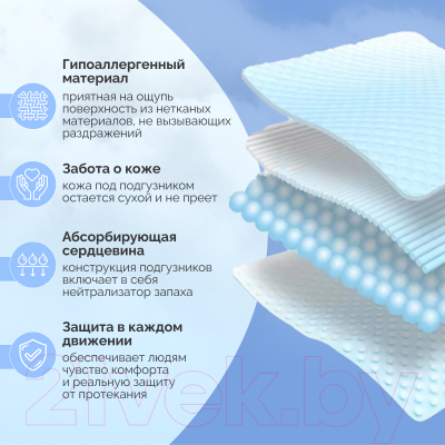 Подгузники для взрослых Dr.Skipp Ultra S