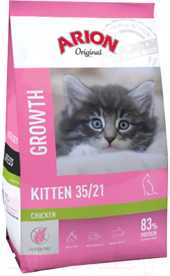 Сухой корм для кошек Arion Original Kitten (7.5кг) - фото