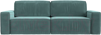 Диван Лига Диванов Прага Классик (велюр бирюзовый)