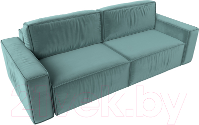 Диван Лига Диванов Прага Классик (велюр бирюзовый)