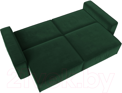 Диван Лига Диванов Прага Классик (велюр зеленый)