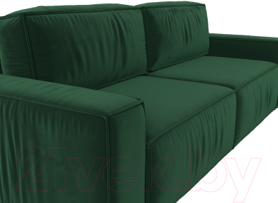 Диван Лига Диванов Прага Классик (велюр зеленый)