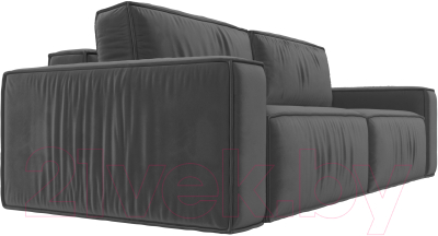 Диван Лига Диванов Прага Классик (велюр серый)