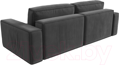 Диван Лига Диванов Прага Классик (велюр серый)