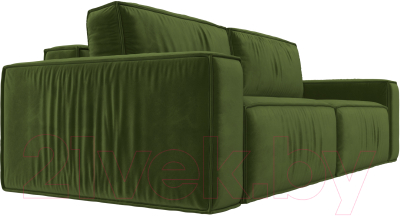 Диван Лига Диванов Прага Классик (микровельвет зеленый)
